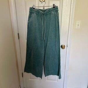 Zenana Outfitters Teal Relaxed Pants